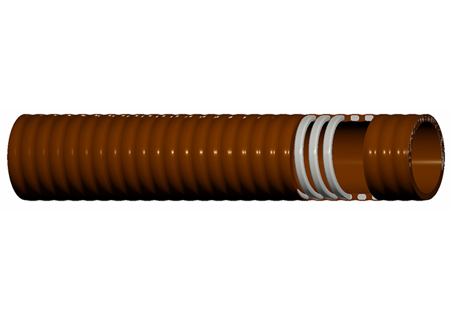 Petroleum Brown Suction Hose