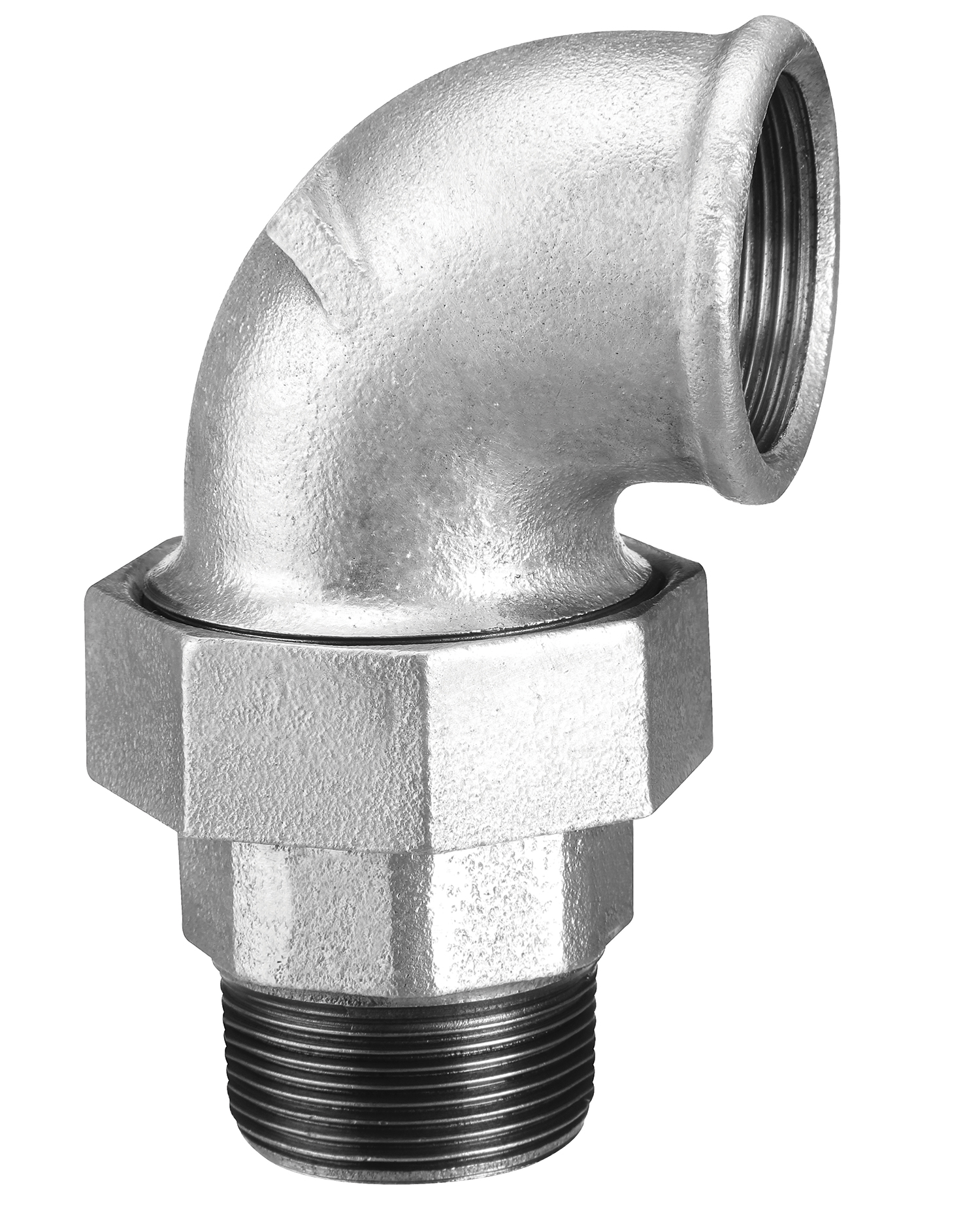 Iron Seat Elbow Union, Male & Female